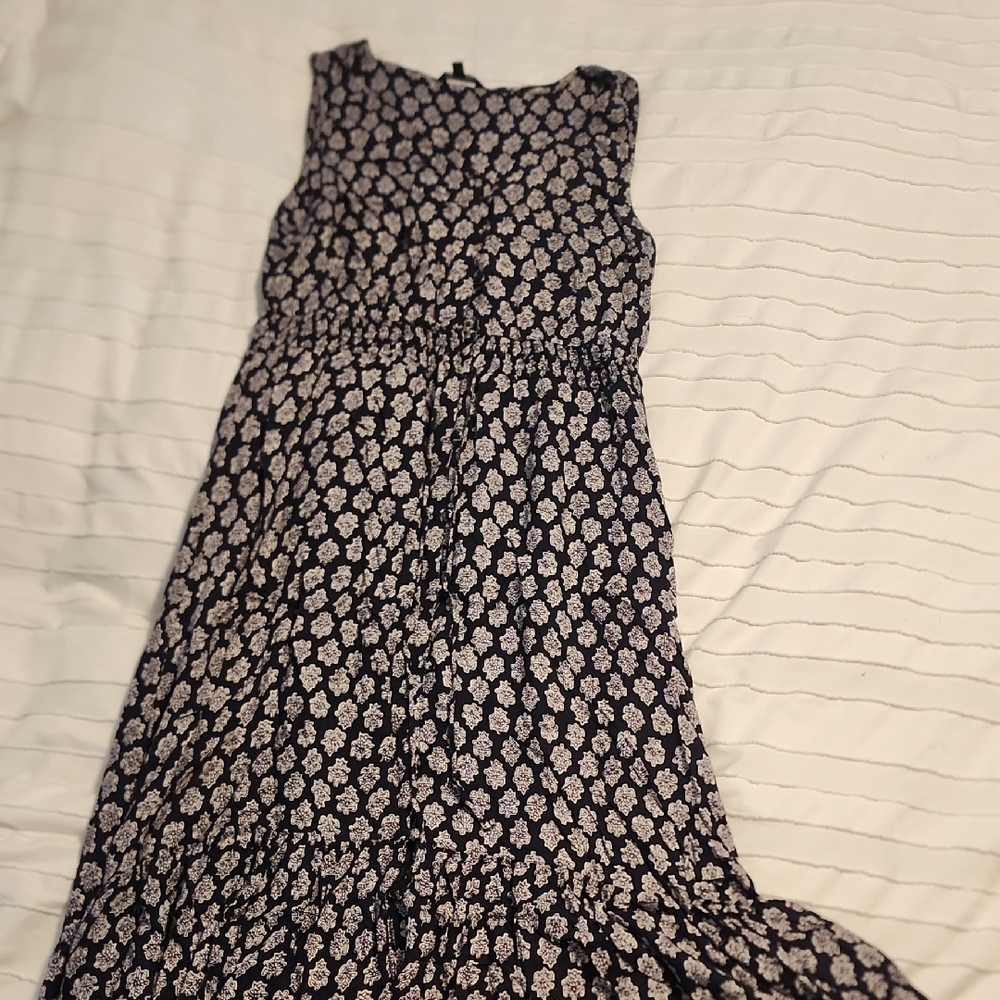 Lucky Brand Floral Sleeveless Maxi Dress